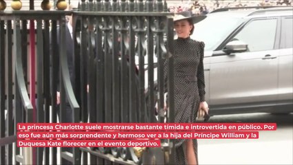 La princesa Charlotte: esto es lo que comunica su lenguaje corporal