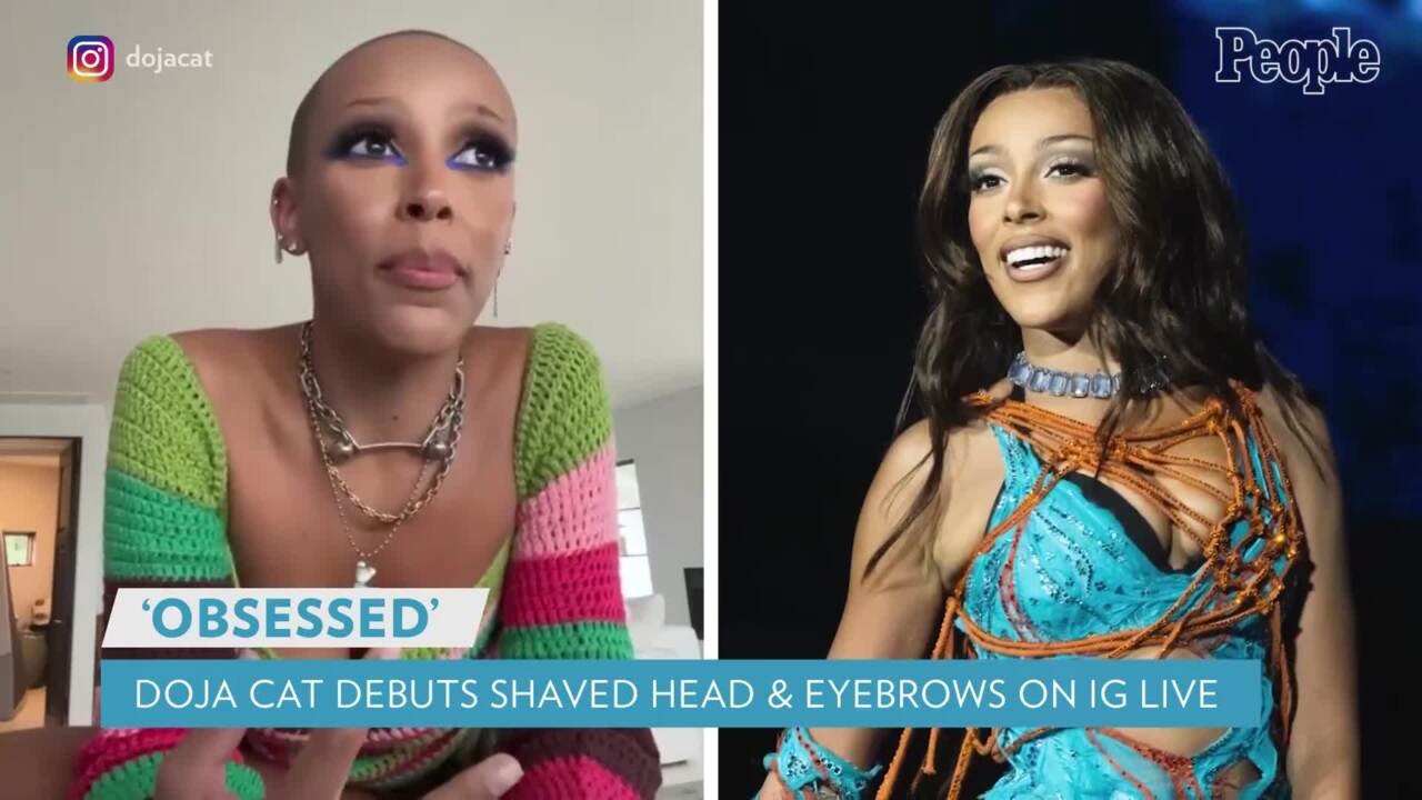 Doja Cat Shaves Her Head and Eyebrows on Instagram Live: 'I Don't Like Having Hair'