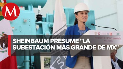Modernización de sistema eléctrico en Metro de CdMx lleva avance de 85%: Sheinbaum
