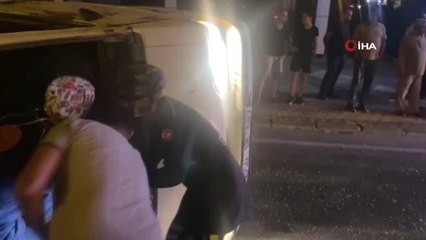 Son dakika haberleri... Nevşehir'de alkollü ve ehliyetsiz sürücünün kullandığı araç takla attı: 2 yaralı
