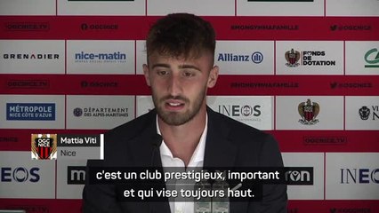 Nice - Viti, dans les pas de Balotelli : "A moi de continuer sur ce bon chemin qu'il a laissé"