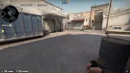How to Smoke Cross on Dust 2, option 1 - CSGO