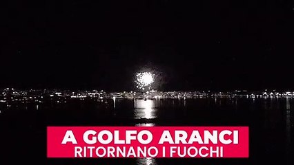 Golfo Aranci in festa per il ritorno dei fuochi