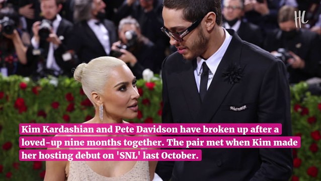 Kim Kardashian Pete Davidson Split After 9 Months Of Dating