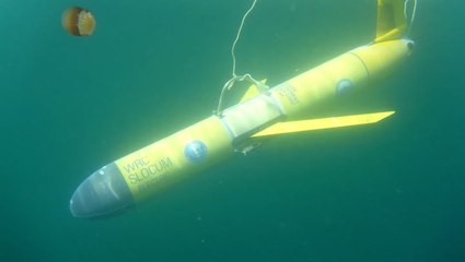 Robots team up to help gather hurricane data in Atlantic Ocean