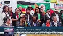 Líderes indígenas y ambientales de Colombia confían en el éxito de la gestión de Petro