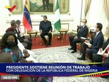 Presidente Nicolás Maduro recibe delegación diplomática de la República Federal de Nigeria