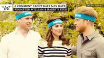 A Comment About Kate May Have Prompted William & Harry's Feud