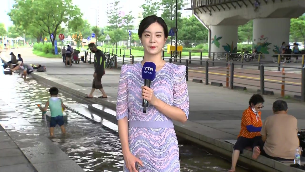 [날씨] 밤낮 없는 무더위...저녁까지 곳곳 소나기 / YTN