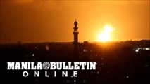 Fireballs rise following Israeli air strikes on Khan Yunis