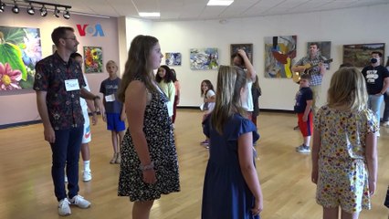 PADUAN SUARA ANAK AS BELAJAR BUDAYA GLOBAL MELALUI LAGU ANAK BALI  Di Gettysburg