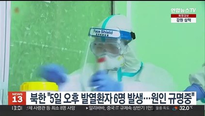 북 "5일 오후 발열환자 6명 발생…원인 규명중"