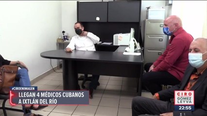 Descargar video: Llegan médicos cubanos a Imss Bienestar de Nayarit