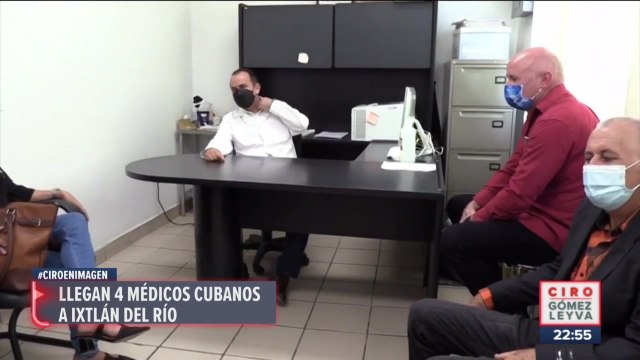 Llegan médicos cubanos a Imss Bienestar de Nayarit