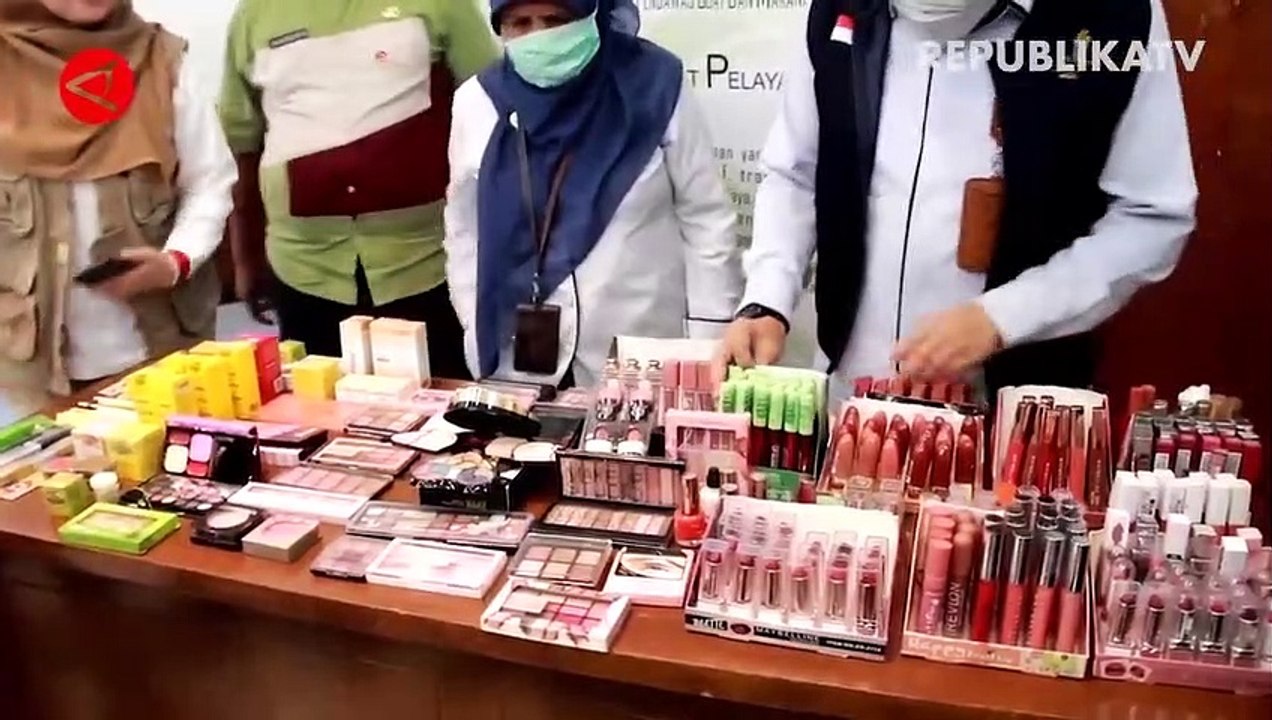 Ribuan Kosmetik Ilegal Diamankan BBPOM di Padang