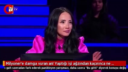 Kim Milyoner Olmak İster'de 'yabancılara vatandaşlık' itirafı: Fark edince hemen konuyu değiştirdi