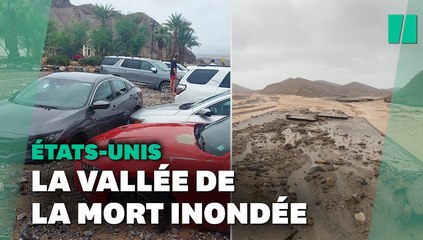 La désertique Vallée de la mort en proie à des inondations « sans précédent »