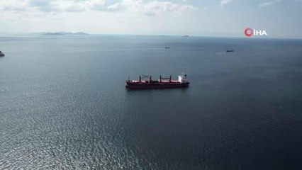 Kaza yapan gemiler böyle görüntülendi