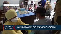 1.000 Dosis Disiapkan Untuk Vaksinasi Booster Penyandang Disabilitas di Kota Malang