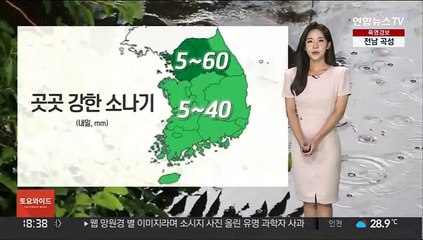 [날씨] 내일 '입추' 무더위 계속…곳곳 강한 소나기
