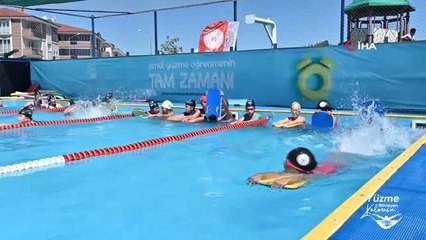 Balıkesir haberleri! Balıkesir'de yüzme bilmeyen çocuk kalmayacak