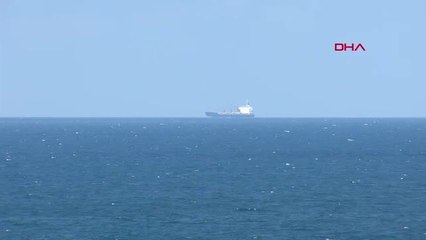 UKRAYNA'DAN ÇIKAN 3 GEMİDEN İLKİ İSTANBUL AÇIKLARINA ULAŞTI -1