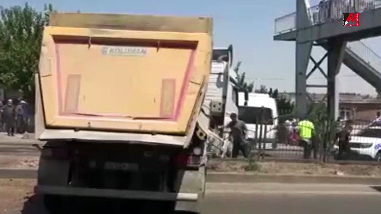 Diyarbakır’da kamyon yayalara çarptı_ 2’si ağır, 6 yaralı