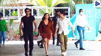 Ranbir Kapoor ❤️ Alia Bhatt With Baby Bump For Deva Deva Song From Film 'Brahmastra'