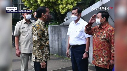 Hormat dan Pujian Prabowo ke Jokowi di Acara Purnawirawan TNI