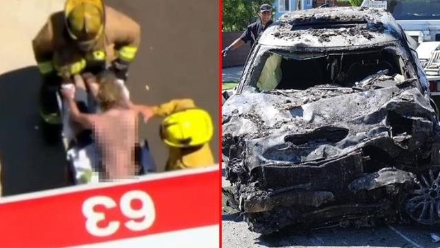 Hollywood yıldızı Anne Heche trafik kazası geçirdi! Alev topuna dönen araçtan çıkarılan oyuncu, entübe edildi