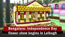 Independence Day flower show begins in Lalbagh