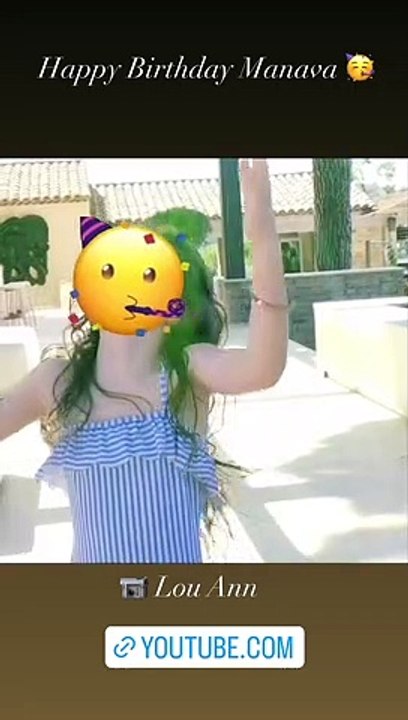 Arthur et Mareva Galanter fêtent les 7 ans de leur fille Manava - Instagram