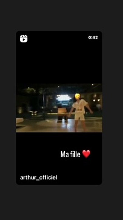 Arthur et Mareva Galanter fêtent les 7 ans de leur fille Manava - Instagram