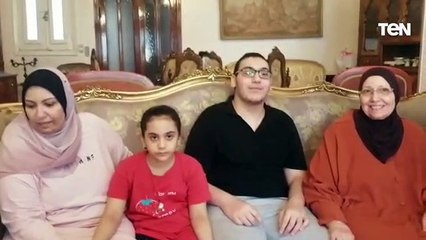 أنس الأول على الثانوية ادبي دمج : الفضل لله ثم والدتي