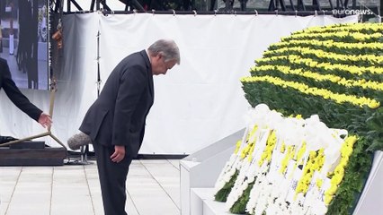 Guterres warnt bei Hiroshima-Gedenkfeier vor "Spiel mit geladener Waffe"