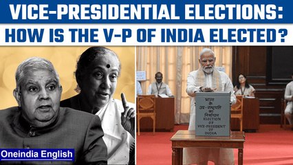 Descargar video: Vice-president elections 2022: How is the vice-president of India elected? | Oneindia news *News