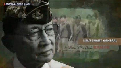 PNP SAF's tribute video for late president Fidel Ramos