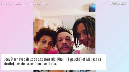 "J'ai l'air d'un connard" : JoeyStarr sur TikTok, son fils Khalil (14 ans) déjà plus grand que lui !