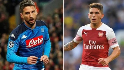 Galatasaray'ın yeni transferleri Torreira ve Mertens, 23.45'te İstanbul'da olacak