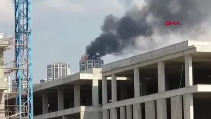 Ankara haber: ANKARA'DA ÇATI YANGINI