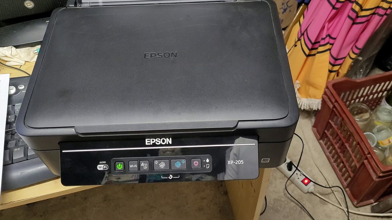 Imprimante Epson xp 205 : réparation led clignotante et blocage complet  imprimante - Vidéo Dailymotion