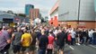 Fans file through Bramall Lane to see Sheffield United take on Millwall F.C.