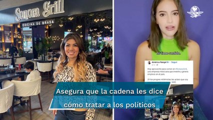 Sonora Grill. Presunta exempleada responde a diputada del PAN que defiende a la cadena