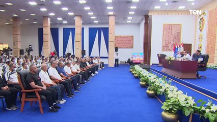 الرئيس السيسي عن أزمة سد النهضة: "الأمور مش بتتحل بالصوت العالي..ومياه مصر أمانة في رقبتي"