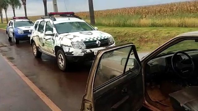 Guarda Municipal detém indivíduo com veículo suspeito