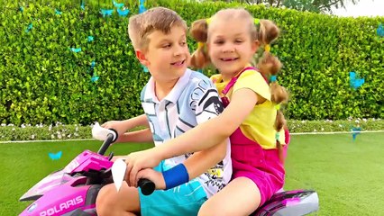 Roma and Diana in the Magic Cube and other funny Challenge stories