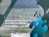 Buscan a joven desaparecido en playa de Cruz de Huanacaxtle | CPS Noticias Puerto Vallarta