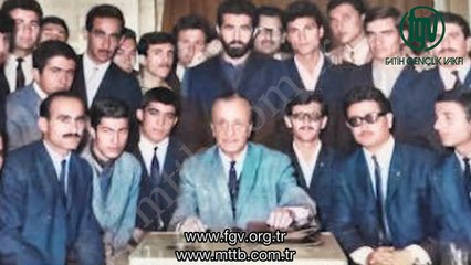 Ayasofya! Necip Fazıl'ın MTTB Konuşması (Fotoğraflar Eşliğinde)