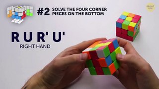 How to Solve a 3x3 Rubik's Cube In No Time _ The Easiest Tutorial