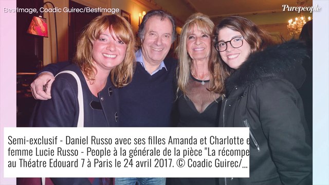 Daniel Russo marié avec Lucie : photos de leurs deux grandes filles, Amanda et Charlotte